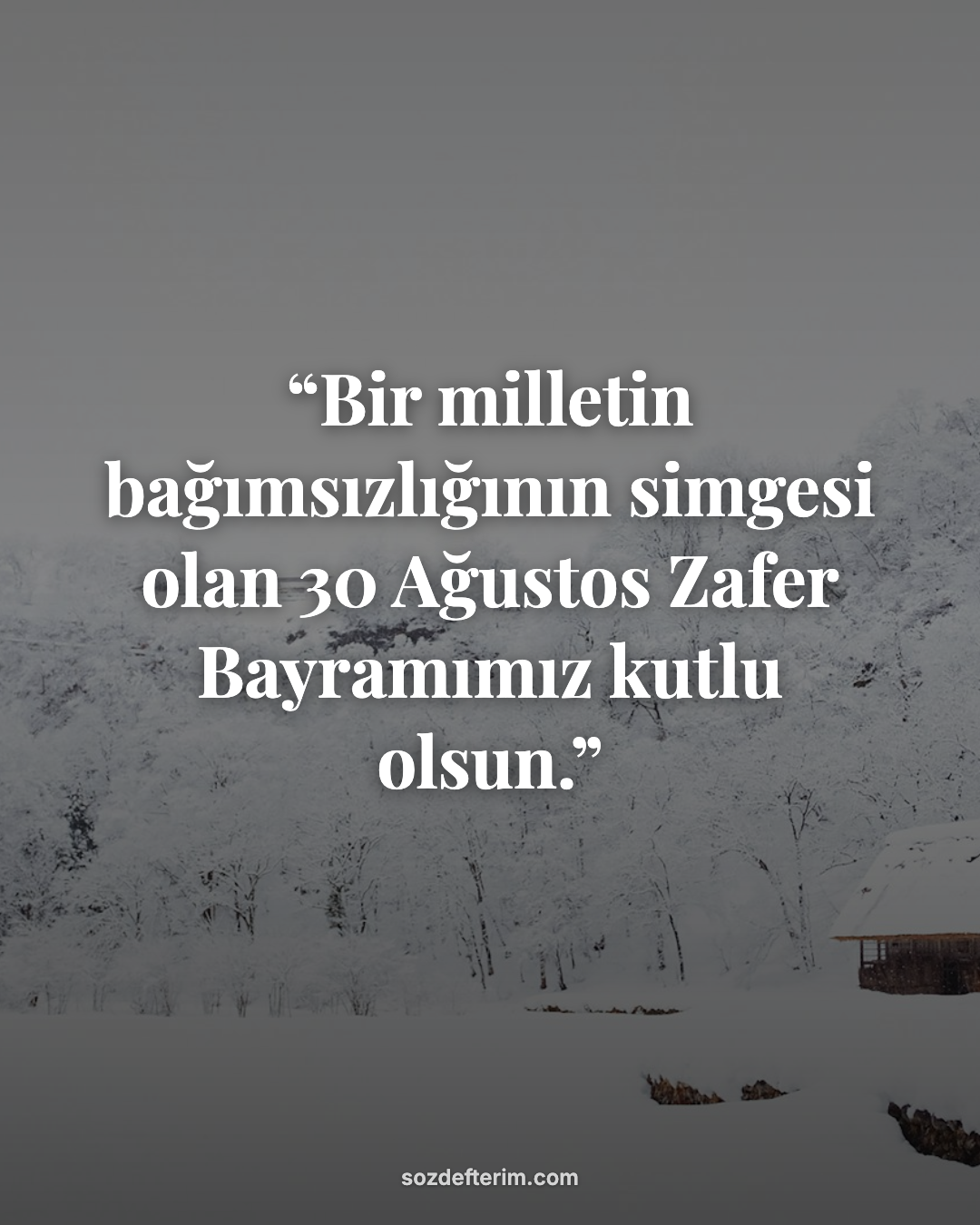 Bir milletin bağımsızlığının simgesi olan 30 Ağustos Zafer Bayramımız kutlu olsu